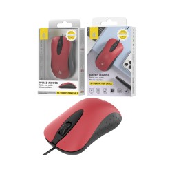 ONEPLUS NECKE WIRED MOUSE NG6039 RJ 3 BUTTONS OPTICAL USB 1.5M RED ONEPLUS NECKE WIRED MOUSE NG6039 RJ 3 BUTTONS OPTICAL USB 1.5M RED